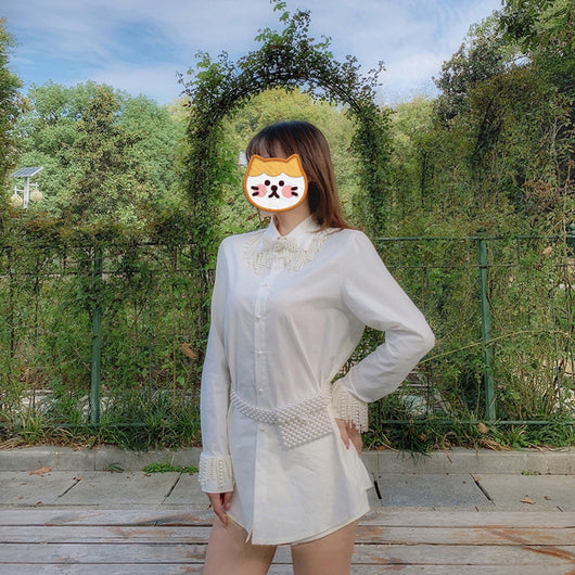 Camisa Larga Suelta y Cómoda para Mujer - Image 8