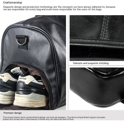 Bolso Mensajero de Viaje para Hombre con Gran Capacidad - Image 10