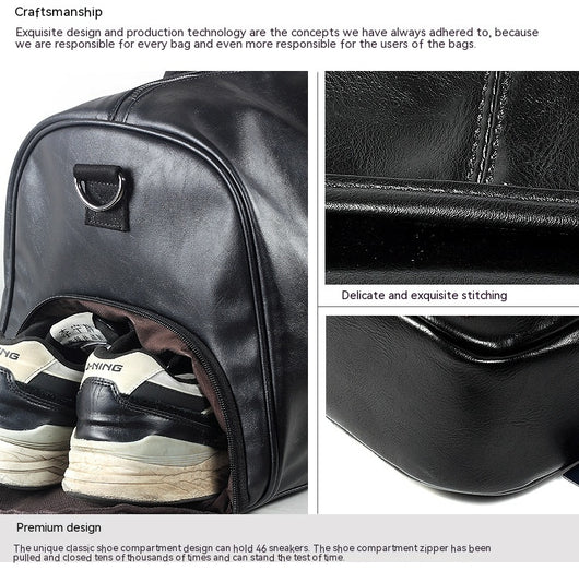 Bolso Mensajero de Viaje para Hombre con Gran Capacidad - Image 10