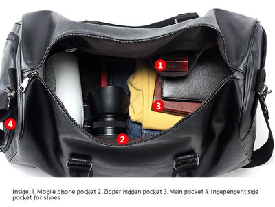 Bolso Mensajero de Viaje para Hombre con Gran Capacidad - Image 11