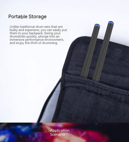 Kit de Batería Virtual AR con Tecnología Somatosensorial - Image 6