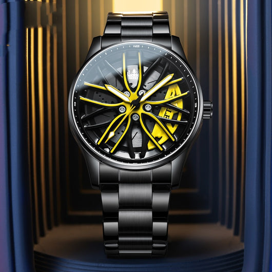Reloj de Pulsera Hombre con Bisel Giratorio Resistente al Agua - Image 8