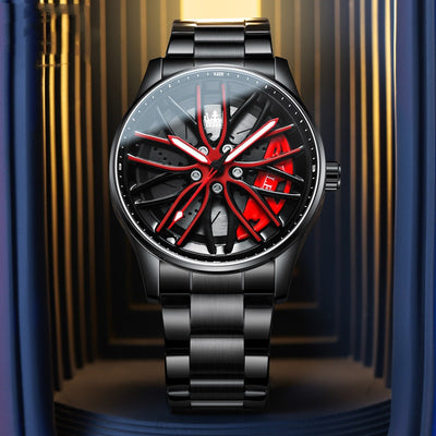 Reloj de Pulsera Hombre con Bisel Giratorio Resistente al Agua - Image 9
