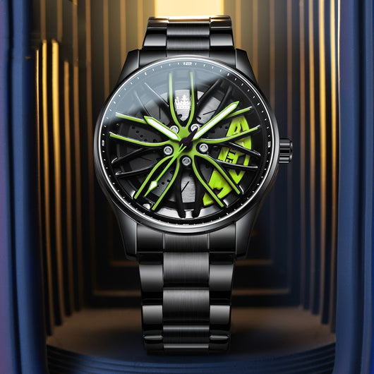 Reloj de Pulsera Hombre con Bisel Giratorio Resistente al Agua - Image 11