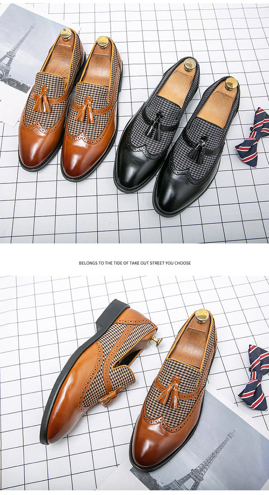 Zapatos de Cuero Estilo Británico para Hombre - Elegancia Ejecutiva - Image 15