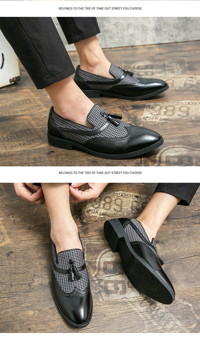 Zapatos de Cuero Estilo Británico para Hombre - Elegancia Ejecutiva - Image 20