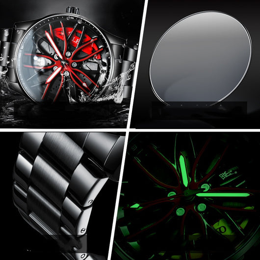 Reloj de Pulsera Hombre con Bisel Giratorio Resistente al Agua - Image 17