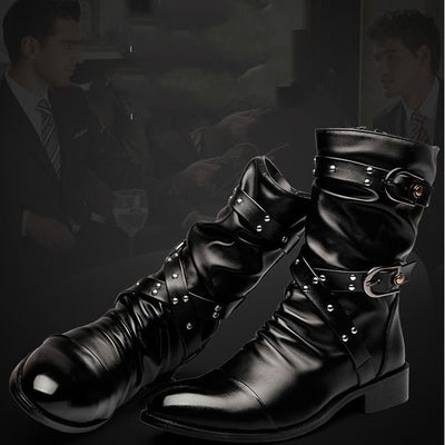 Botas Wellington con Punta Afilada para Hombre - Image 8