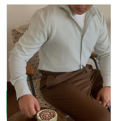 Camisa Casual Versátil Four Seasons para Hombre - Image 15