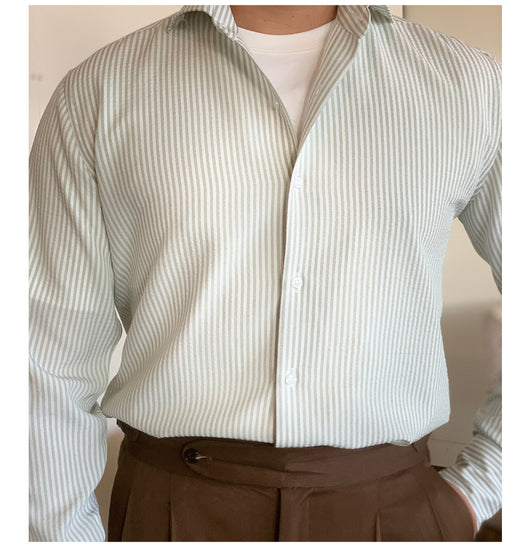 Camisa Casual Versátil Four Seasons para Hombre - Image 17