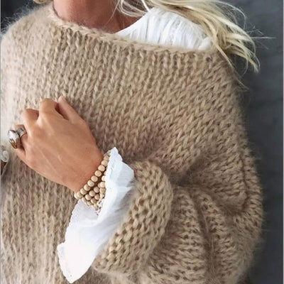 Suéter Tejido para Mujer - Abrigo Cálido Otoño e Invierno - Image 18