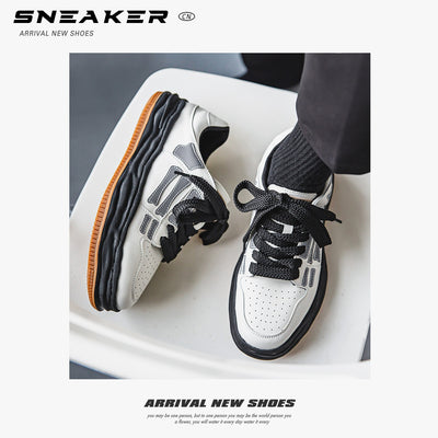 Tenis Plataforma Retro Bone Reflectante para Hombre - Image 23