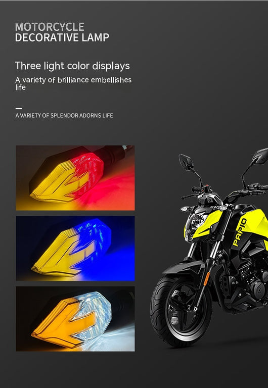 Direccionales LED Tipo Flecha para Moto y Vehículo Eléctrico 12v - Image 12