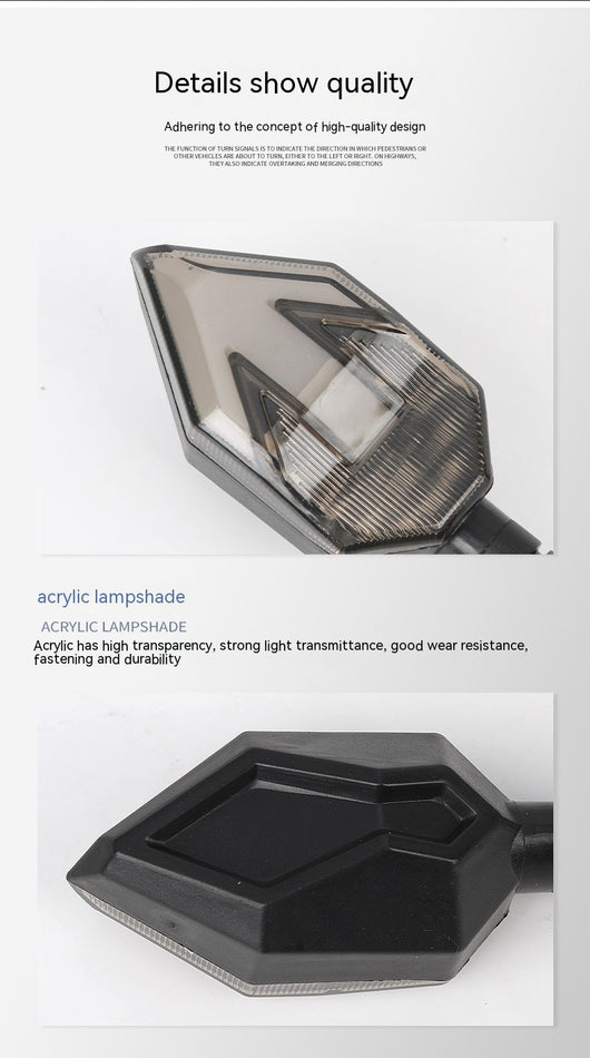Direccionales LED Tipo Flecha para Moto y Vehículo Eléctrico 12v - Image 13