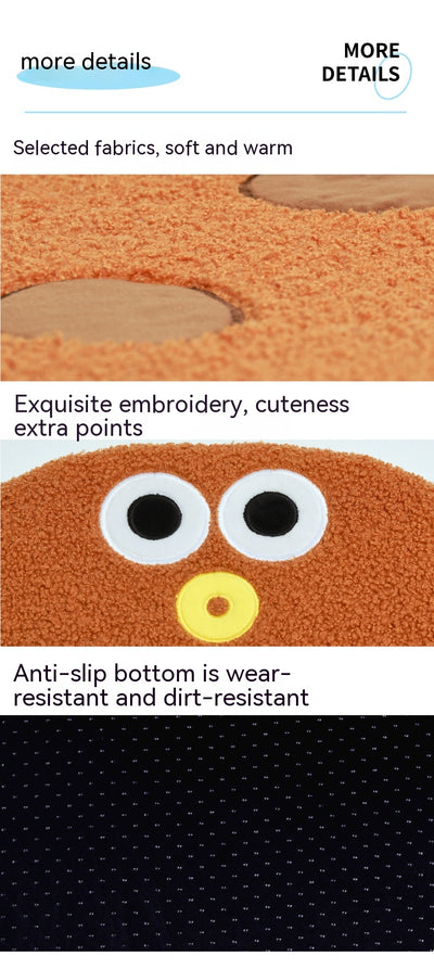 Cama Nido para Gatos con Forma de Galleta - Diseño Semicerrado - Image 13