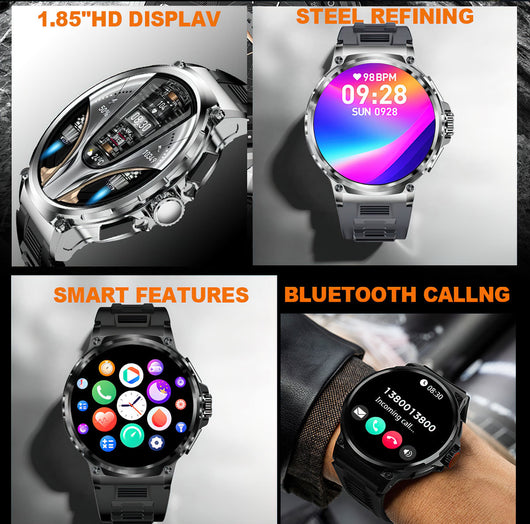 Reloj Inteligente Deportivo con Llamadas Bluetooth, Monitor Cardíaco y Oxígeno - Image 33