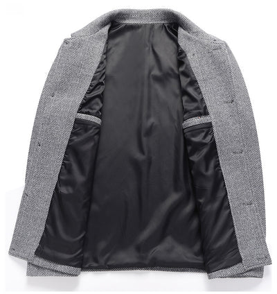 Abrigo de Lana Gruesa y Suave para Hombre - Image 12