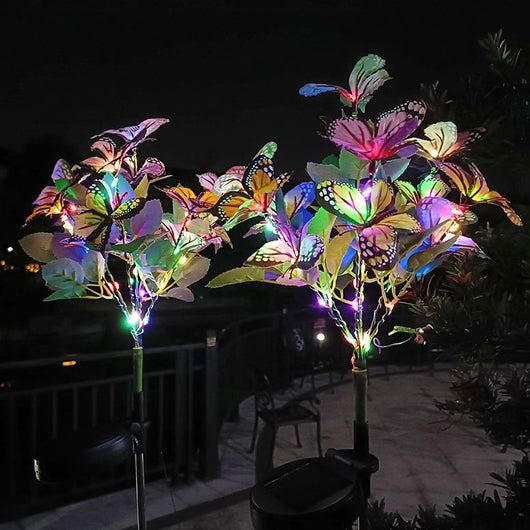 Árbol de Flores LED Solar con Luz Multicolor - Image 7