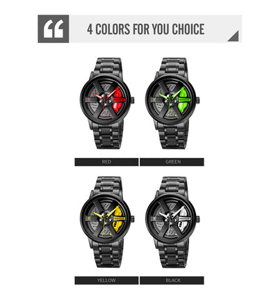 Ruedas con Cinturones de Acero Hueco para Reloj de Ala - Image 9