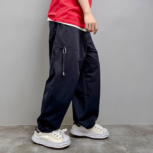 Pantalones Rectos Holgados de Diseño Exclusivo para Hombre - Image 16