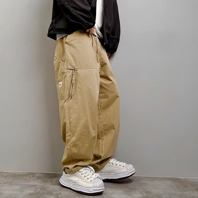 Pantalones Rectos Holgados de Diseño Exclusivo para Hombre - Image 19