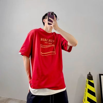Pantalones Rectos Holgados de Diseño Exclusivo para Hombre - Image 21