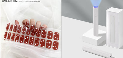 Adhesivos de Uñas Blush Semi-Curado UV Gel - Image 91
