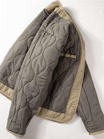 Abrigo Casual para Hombre Otoño Invierno con Cierre de Clip - Image 6