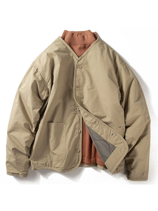 Abrigo Casual para Hombre Otoño Invierno con Cierre de Clip - Image 10