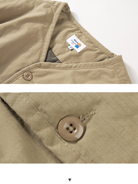 Abrigo Casual para Hombre Otoño Invierno con Cierre de Clip - Image 12