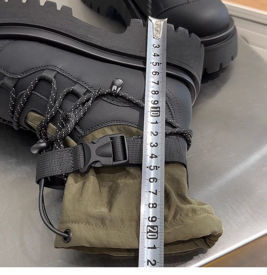 Bota de Trabajo Plataforma Retro para Mujer - Estilo Hiking - Image 23