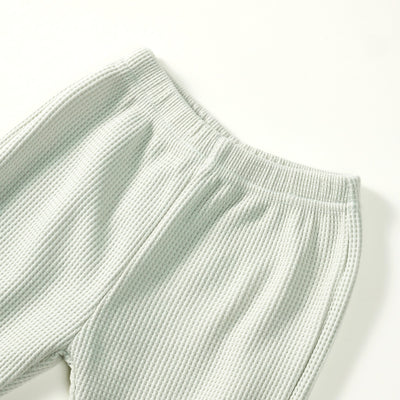 Pijama Infantil de Color Liso - Ropa Cómoda para Casa - Image 22
