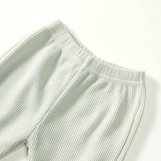 Pijama Infantil de Color Liso - Ropa Cómoda para Casa - Image 22