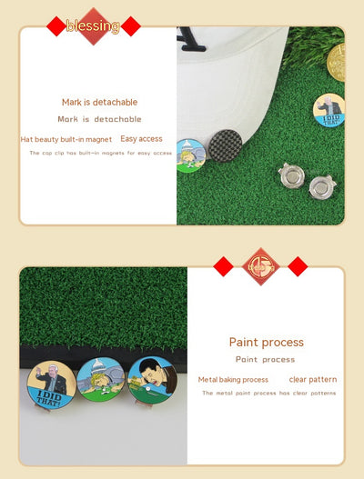 Pinza Creativa para Sombreros con Patrones Personalizados en Metal - Image 12