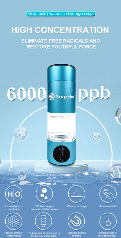 Vaso Generador de Agua Hidrogenada - Hidratación Saludable - Image 10