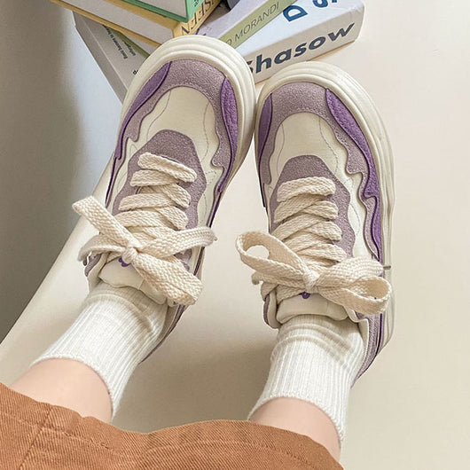 Zapatillas Deportivas Plataforma para Niña - Diseño Versátil All-Matching - Image 26