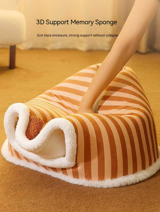Cama Térmica Cerrada para Gatos - Refugio Cálido Otoño e Invierno - Image 28