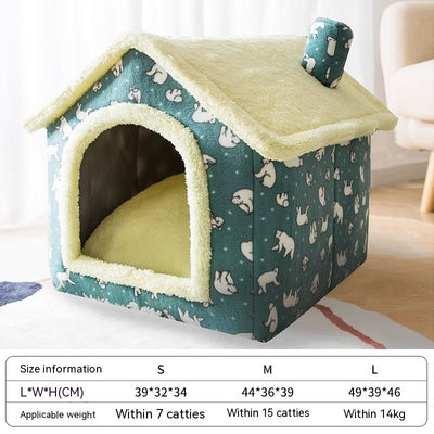 Cama Térmica Cerrada para Gatos - Refugio Cálido Otoño e Invierno - Image 32