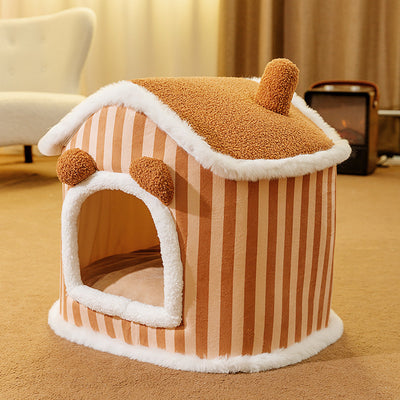Cama Térmica Cerrada para Gatos - Refugio Cálido Otoño e Invierno - Image 35