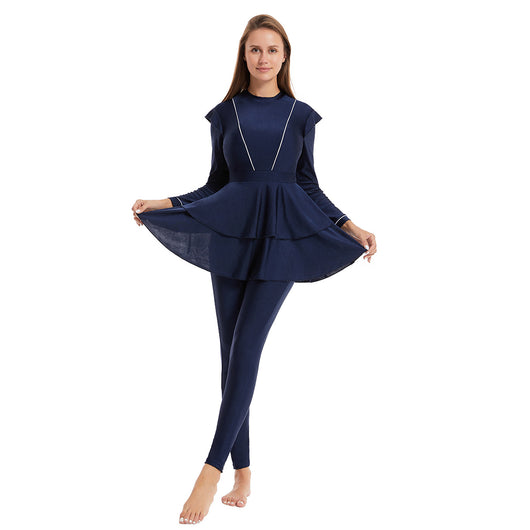 Traje de Baño Conservador Modesto para Playa y Piscina - Image 38
