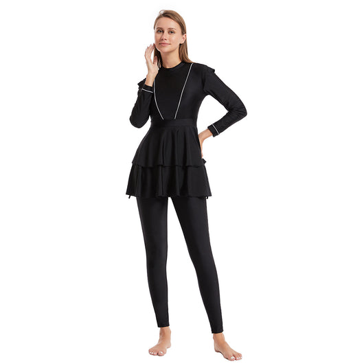 Traje de Baño Conservador Modesto para Playa y Piscina - Image 49