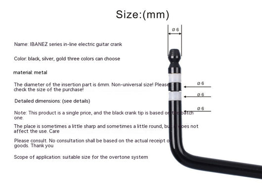 Palanca Tremolo Chrome Gold para Guitarra - Sistema Direct Plug-in - Image 11