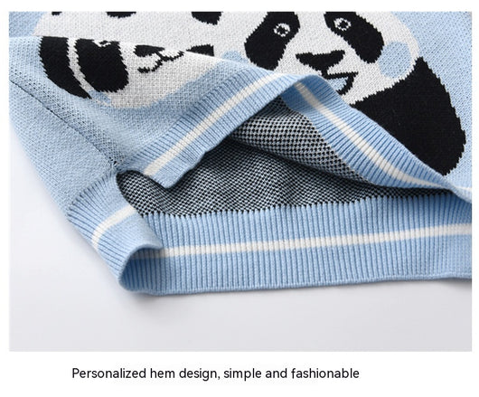 Chaleco Tejido de Algodón Puro para Niños - Colección Otoño e Invierno - Image 11