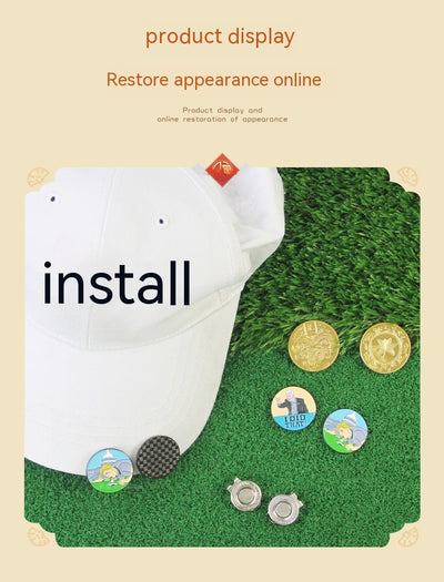Pinza Creativa para Sombreros con Patrones Personalizados en Metal - Image 20