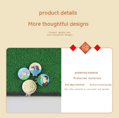 Pinza Creativa para Sombreros con Patrones Personalizados en Metal - Image 25