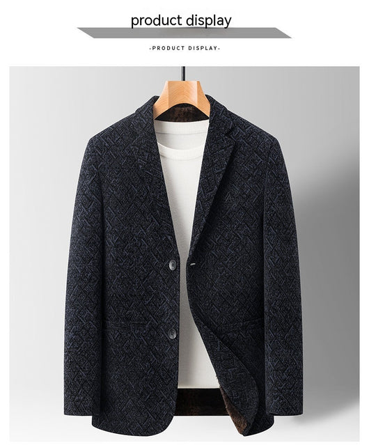 Saco Casual de Chenilla para Hombre - Diseño Minimalista - Image 10