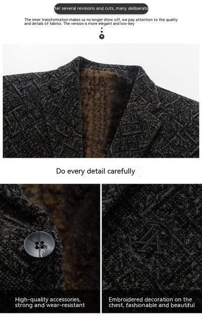 Saco Casual de Chenilla para Hombre - Diseño Minimalista - Image 13