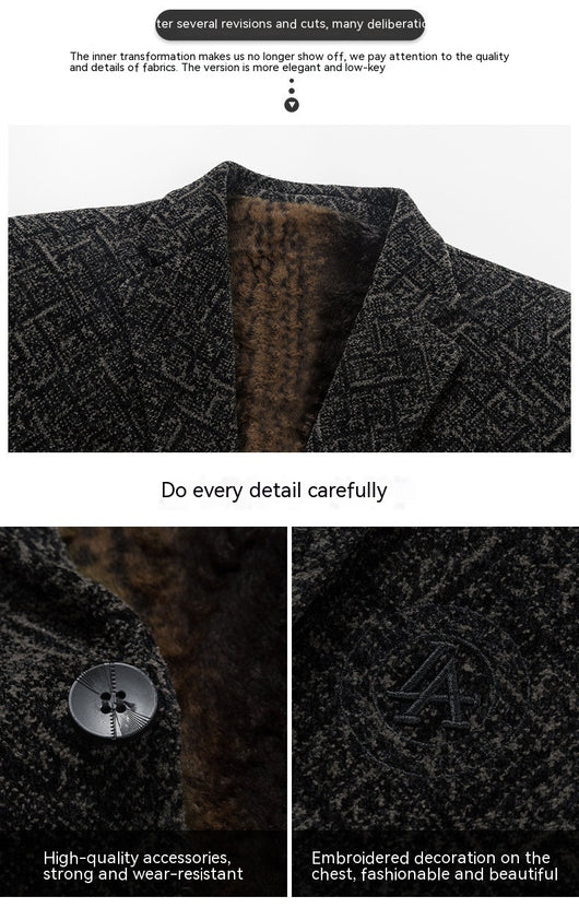 Saco Casual de Chenilla para Hombre - Diseño Minimalista - Image 13