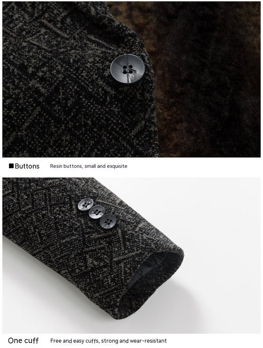 Saco Casual de Chenilla para Hombre - Diseño Minimalista - Image 16