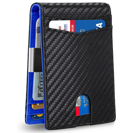 Billetera de Cuero PU con Múltiples Compartimentos y Protección Antirrobo - Image 21
